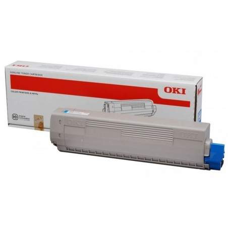 Toner OKI MC861 MC861+ Grey Cyan