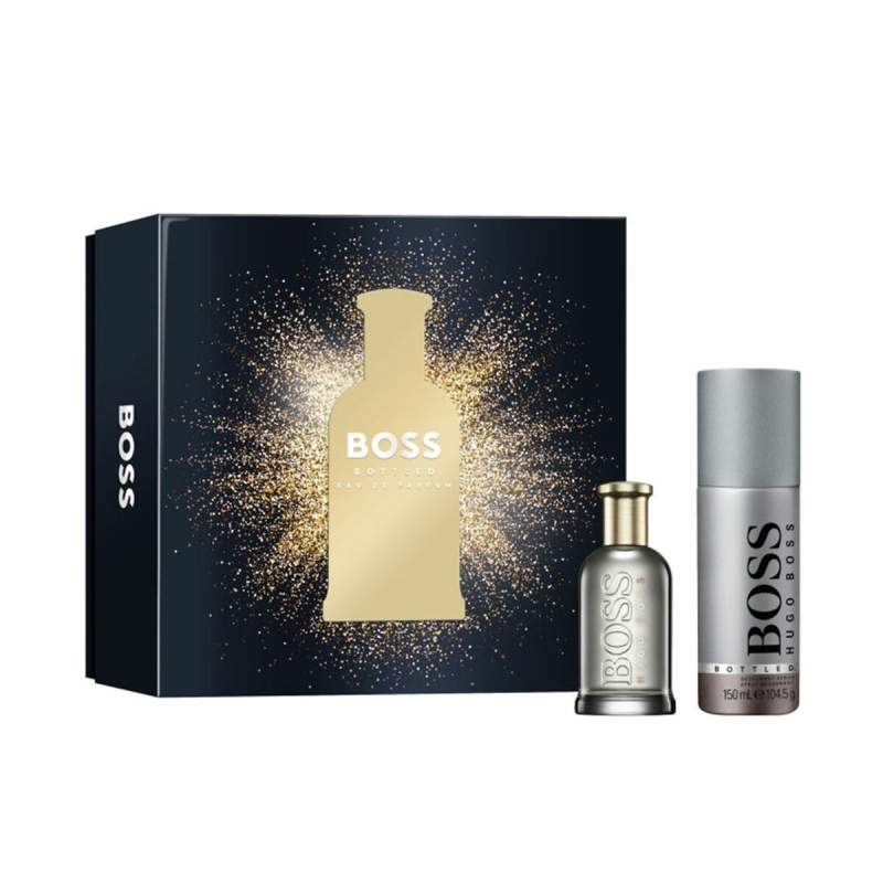 Men's Perfume Set Hugo Boss-boss Boss Bottled 2 Pieces