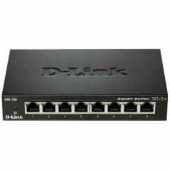 Switch D-Link DGS-108 8 p 10 / 100 / 1000 Mbps