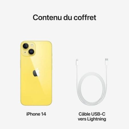 Smartphone Apple 6,1" 512 GB A15 Yellow