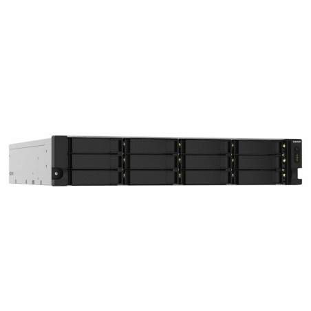 Memorizzazione in Rete NAS Qnap TS-1232PXU-RP-4G Nero