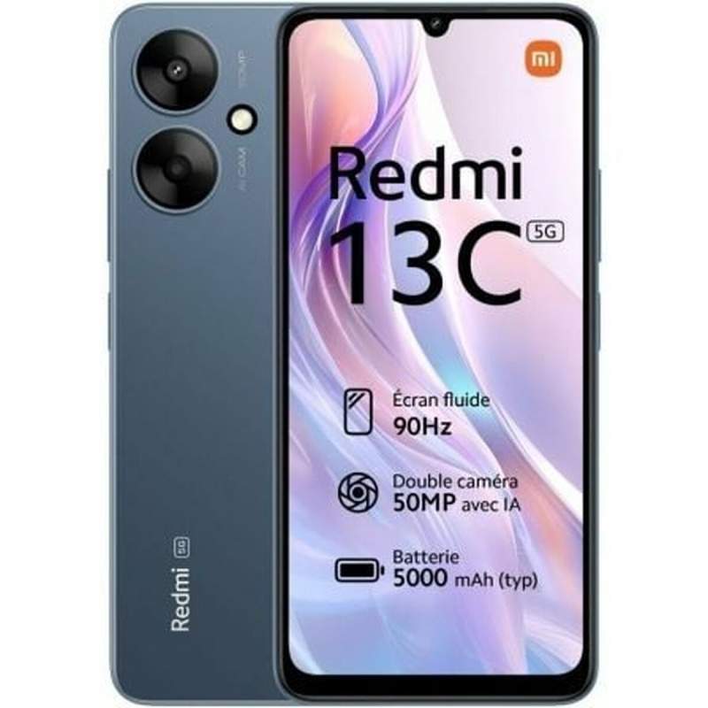 Smartphone Xiaomi REDMI 13C 5G 4-128 BL Octa Core 4 GB RAM 128 GB Azzurro