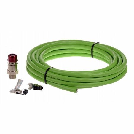 UTP Category 6 Rigid Network Cable Axis ASKDP03-T Green 25 m