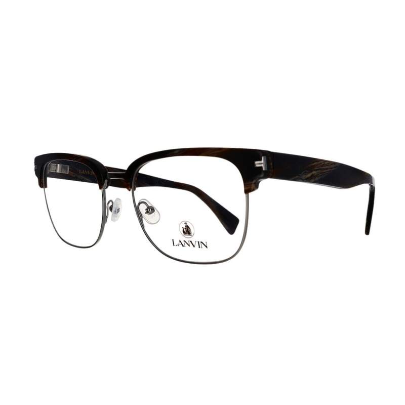 Men' Spectacle frame Lanvin LNV2109-206 Brown Ø 53 mm