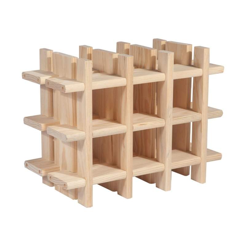 Bottle rack Astigarraga Evolutivo rioja Brown Pinewood (43 x 22 x 32,5 cm)