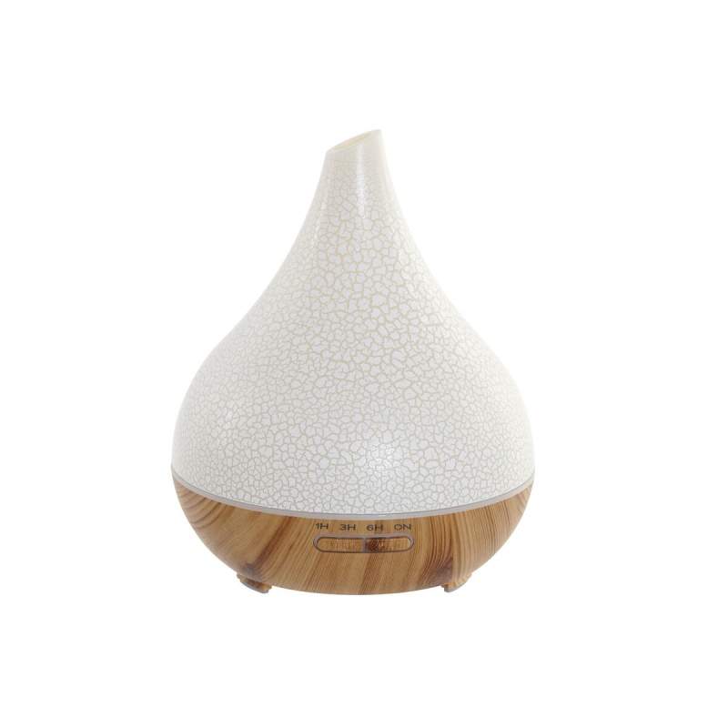 Mini Umidificatore Diffusore di Aromi DKD Home Decor Bianco Naturale 400 ml