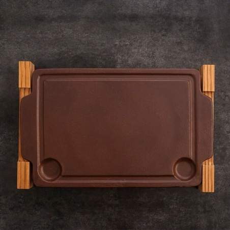 Stone Cooking Grill Anaflor Ceramic Brown (36,5 X 24 cm)