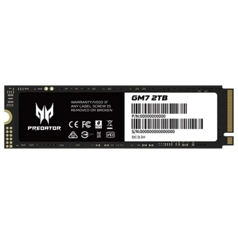 Hard Disk Acer BL.9BWWR.119 2 TB SSD