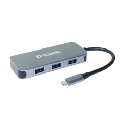 Hub USB D-Link Grigio (1 Unità)