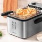 Friggitrice Cecotec CleanFry Infinity 3000 3 L 2400W Acciaio inossidabile