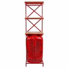 Bar unit Alexandra House Living Red 40 x 185 x 84 cm