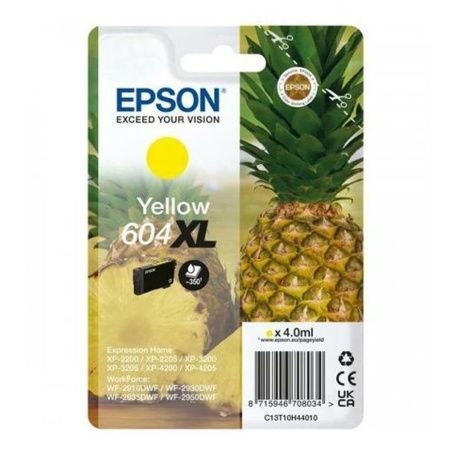 Original Ink Cartridge Epson XP-2200 WF-2910DWF Yellow (10 Units)