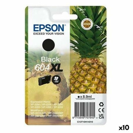 Original Ink Cartridge Epson XP-2200 WF-2910DWF Black (10 Units)