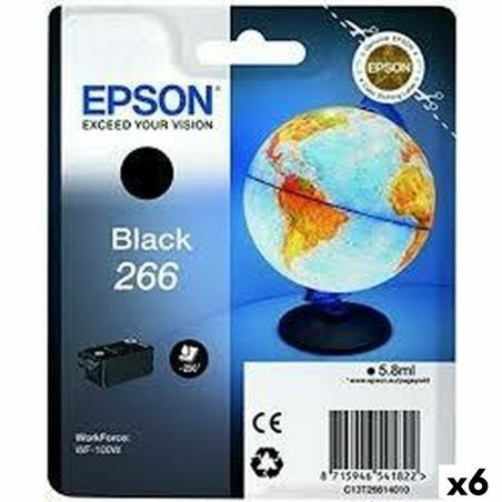 Cartuccia ad Inchiostro Originale Epson WF-100W Nero (6 Unità)