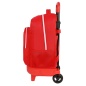 School Rucksack with Wheels Sevilla Fútbol Club Red (33 x 45 x 22 cm)