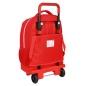 School Rucksack with Wheels Sevilla Fútbol Club Red (33 x 45 x 22 cm)