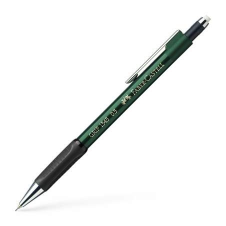 Pencil Lead Holder Faber-Castell Grip 1345 Green 0,5 mm (12 Units)