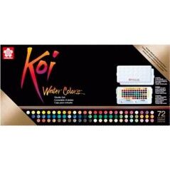 Set per Pittura ad Acquarello Talens Sakura Koi Water Colors Multicolore