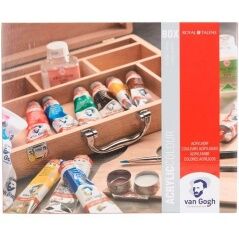 Painting set Talens Van Gogh Multicolour Acrylic paint 15 Pieces