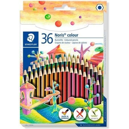 Matite colorate Staedtler Noris Colour Wopex Set Multicolore (5 Unità)