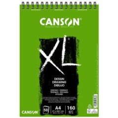 Drawing Pad Canson XL Drawing White A4 5 Units 50 Sheets 160 g/m2