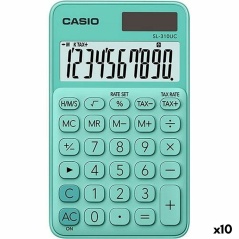 Calcolatrice Casio SL-310UC Verde (10 Unità)