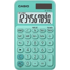 Calcolatrice Casio SL-310UC Verde (10 Unità)