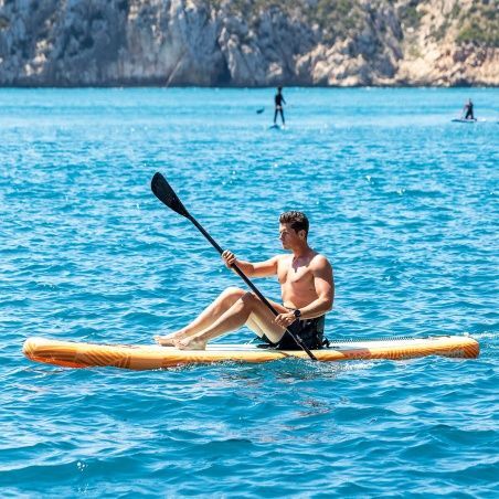 Tavola da Paddle Surf Gonfiabile 2 in 1 con Sedile e Accessori Siros InnovaGoods 10'5" 320 cm