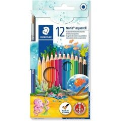 Matite Colorate Acquerellabili Staedtler Noris 12 Pezzi Multicolore (10 Unità)