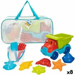 Set di giocattoli per il mare Colorbaby polipropilene (8 Unità)