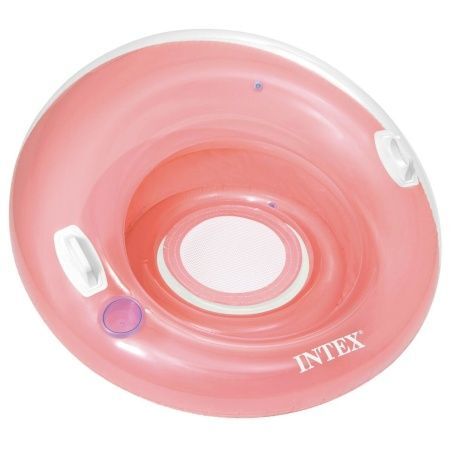 Poltrona da Piscina Gonfiabile Intex Rotondo Ø 119 cm 119 x 119 cm (6 Unità)