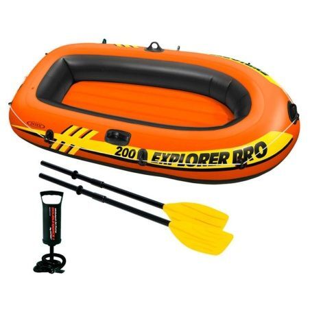 Inflatable Boat Intex Explorer Pro 200 3 Units 196 x 33 x 102 cm