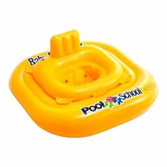 Baby float Intex Yellow 79 x 23 x 79 cm (12 Units)