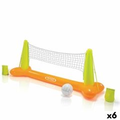 Pool volleyball set Intex 239 x 91 x 64 cm (6 Units)