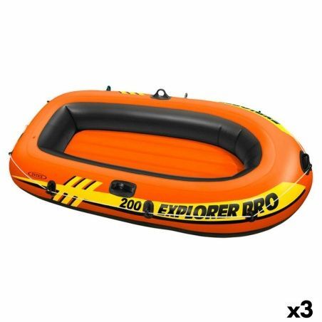 Barca Gonfiabile Intex Explorer Pro 200 3 Unità 196 x 33 x 102 cm