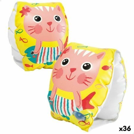 Manicotti Intex Gatto 12,5 x 13 x 12,5 cm (36 Unità)