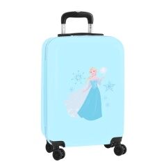 Bagaglio a Mano Frozen Believe 20'' 34,5 x 55 x 20 cm Blu cielo