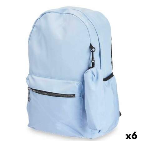 Zaino Scuola Azzurro Chiaro 37 x 50 x 7 cm (6 Unità)