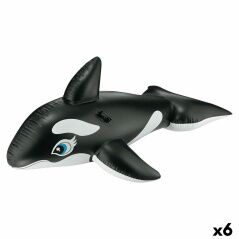 Inflatable pool figure Intex Whale 193 x 76 x 119 cm (6 Units)