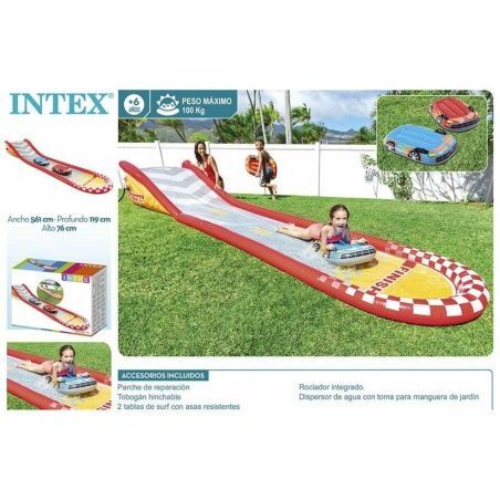 Scivolo ad acqua Intex 57167NP 561 x 119 x 76 cm Gonfiabile (561 x 119 x 76 cm)