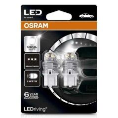 Lampadina per Auto OS7905CW-02B Osram W21W 2W 12V 6000K (2 Pezzi)