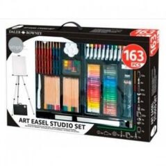 Set di colori Daler Rowney Art Easel Studio 163 Pezzi