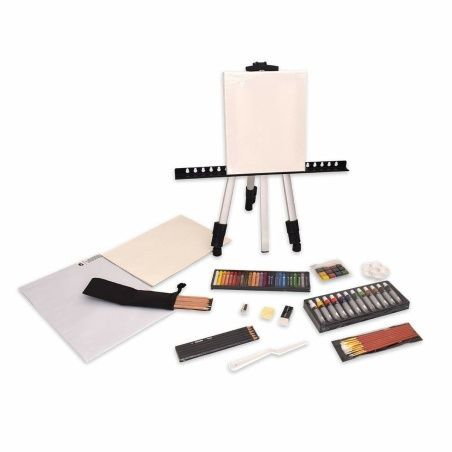 Set di colori Daler Rowney Art Easel Studio 163 Pezzi