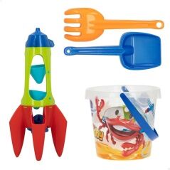 Set di giocattoli per il mare Colorbaby Mr Craby Ø 18 cm polipropilene (16 Unità)