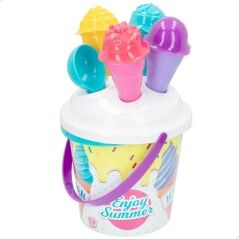 Set di giocattoli per il mare Colorbaby Ø 18 cm 11 Pezzi Gelato polipropilene (15 Unità)