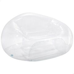 Inflatable Pool Chair Intex Beanless Transparent 137 x 74 x 127 cm (4 Units)