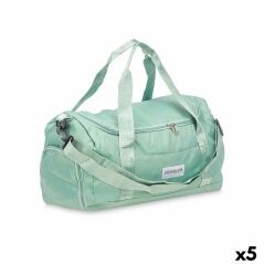 Sports Bag Green 46 x 25 x 28 cm (5 Units)