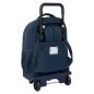 School Rucksack with Wheels El Ganso Classic Navy Blue 33 X 45 X 22 cm