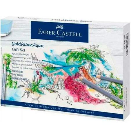 Set di Matite Faber-Castell Acquerello (14 Unità)