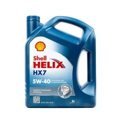 Car Motor Oil Shell Helix HX7 5W40 5 L